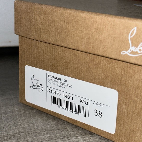 Christian Louboutin Rosalie 100 size 38 - Picture 4 of 13